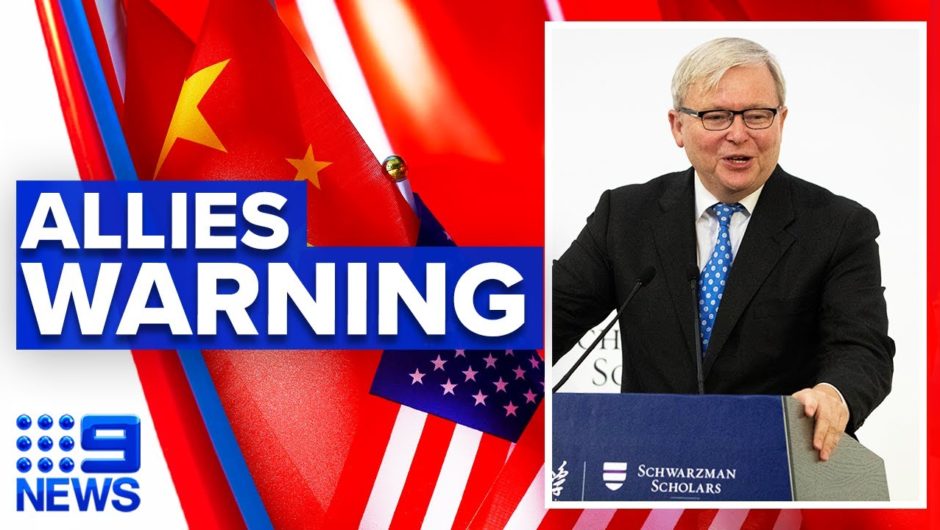 China warns Australia not to join with US | 9 News Australia