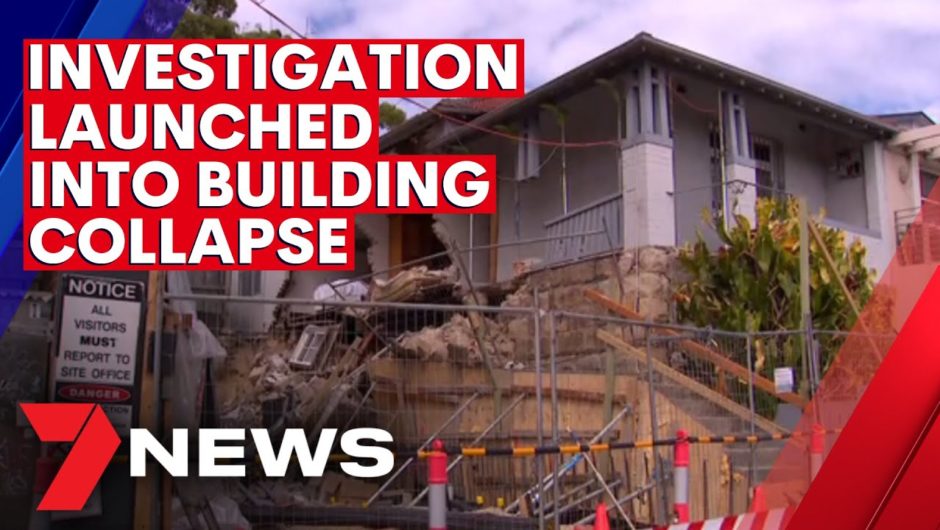 Investigation launched after Bondi building collapses | 7NEWS