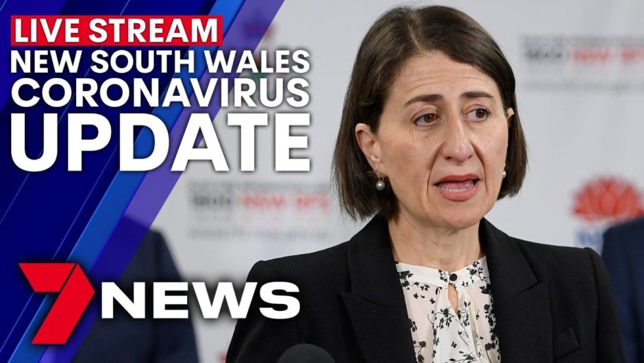 LIVE: NSW Health COVID-19 update – Gladys Berejiklian press conference | 7NEWS