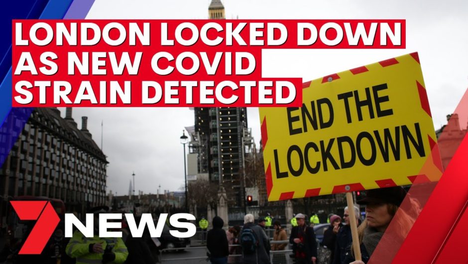 London returns to strict lockdown following  sharp rise in coronavirus cases | 7NEWS