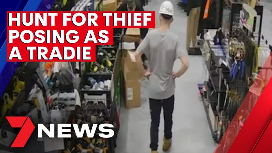 Hunt for a thief targeting struggling small businesses | 7NEWS