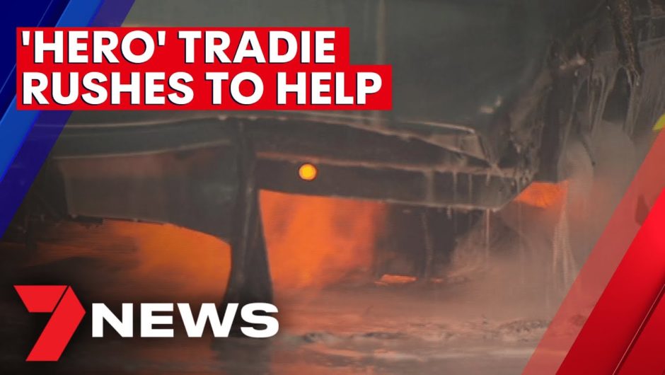 Arsonist on the run after torching couple's car in Adelaide | 7NEWS