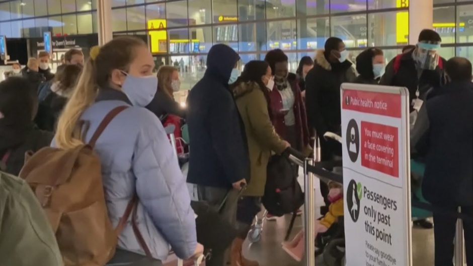 Travel ban on Britain expands due to new COVID-19 strain