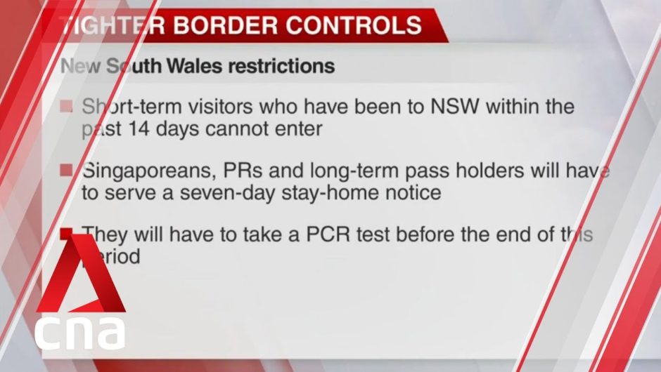 COVID-19: Singapore to bar travellers from UK, tighten restrictions for those from New South Wales