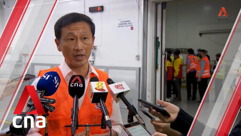 'A lot of preparation work': Minister Ong Ye Kung on Singapore's first shipment of COVID-19 vaccines