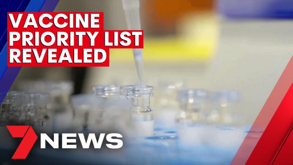 Australia's COVID vaccine rollout blueprint revealed | 7NEWS