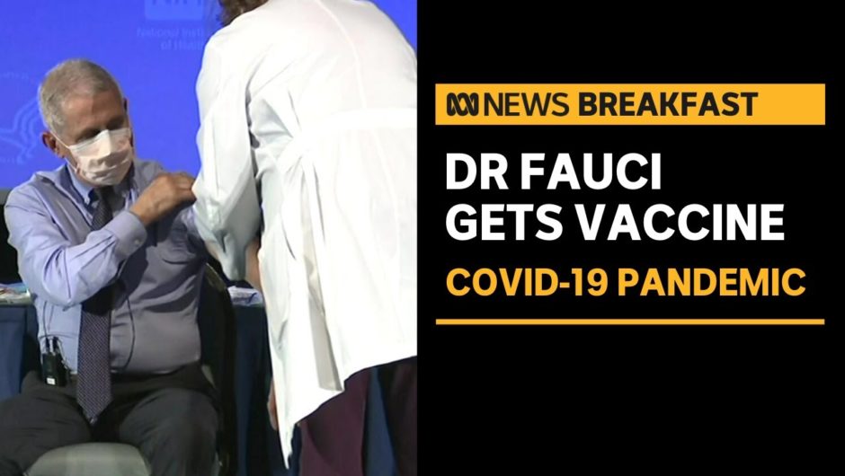 US Congress passes massive COVID-19 relief packages, Dr Fauci receives vaccine | ABC News