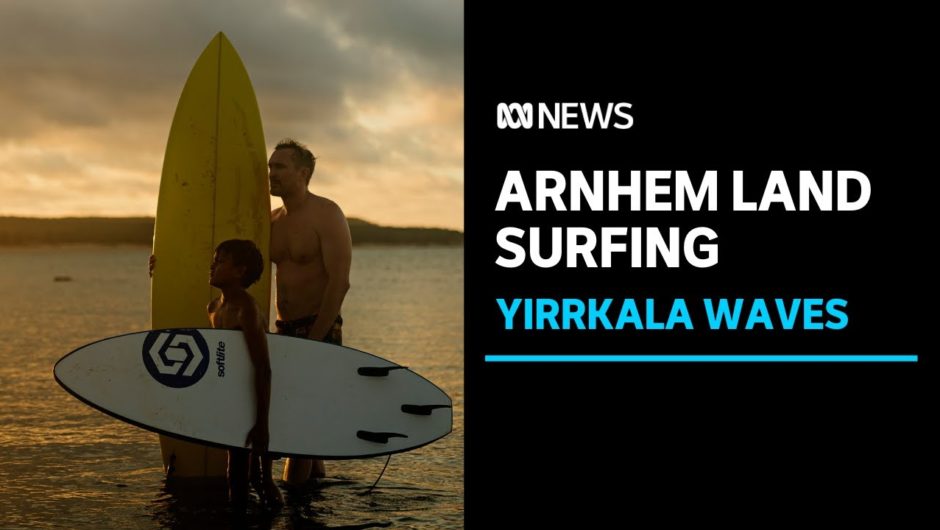 Surfers in north-east Arnhem Land brave crocs and sharks for a shot at the waves | ABC News