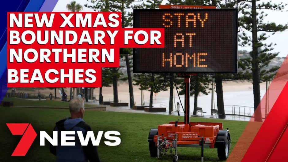 New Northern Beaches boundary and COVID-19 Christmas rules announced for Sydney | 7NEWS