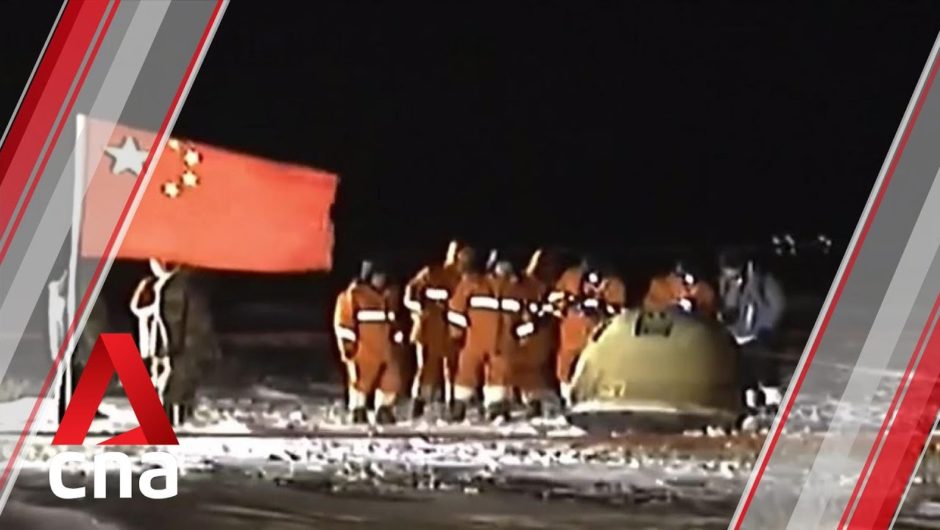 China's Chang'e 5 capsule returns to Earth carrying moon samples