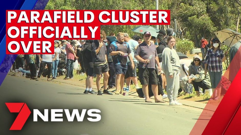 South Australia's Parafield COVID-19 cluster officially over | 7NEWS