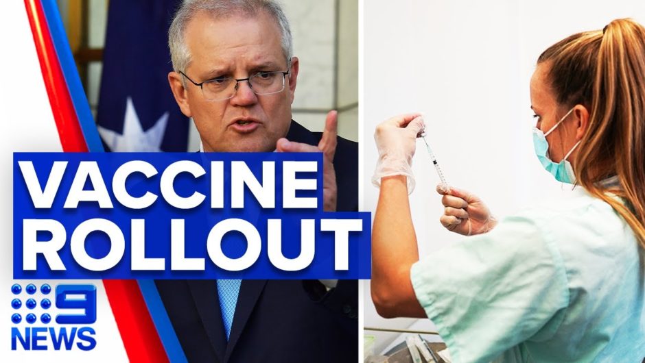 Coronavirus: Calls for mandatory vaccines in the workplace | 9 News Australia