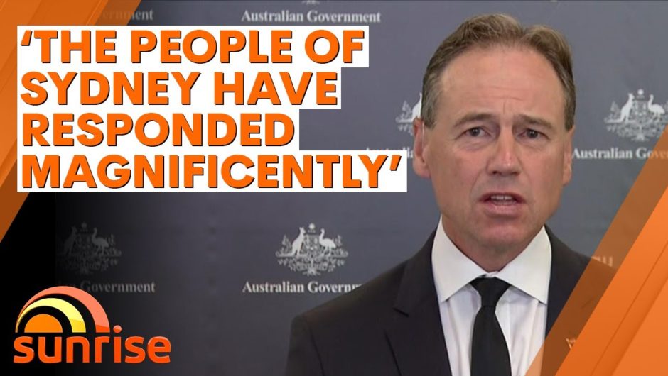 COVID-19: Health Minister Greg Hunt praises Sydney response to outbreak | 7NEWS