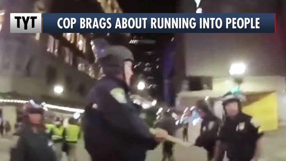 Cop Brags About Hitting Protesters With Car