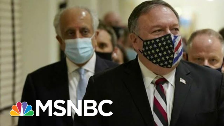 Pompeo Invites Over 900 Guests To Holiday Party, But Many Skip | Morning Joe | MSNBC