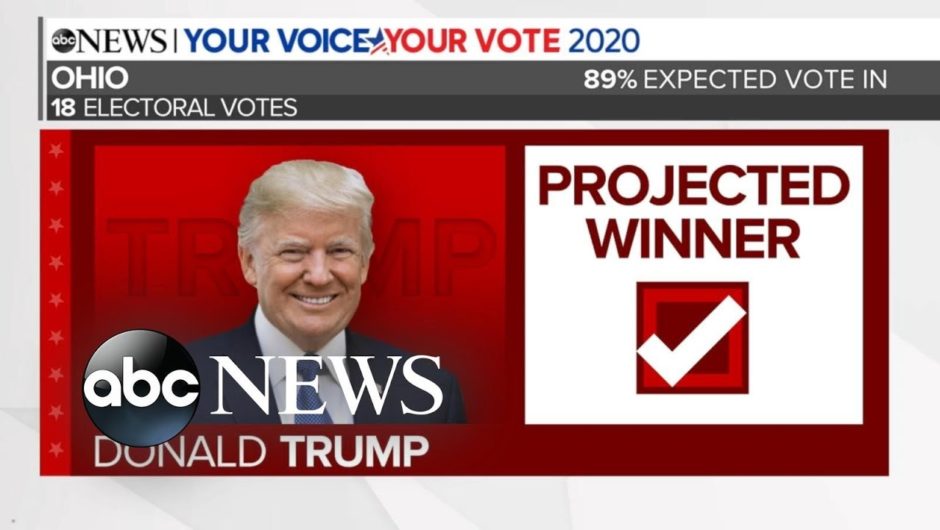 Ohio projected to be won by Trump