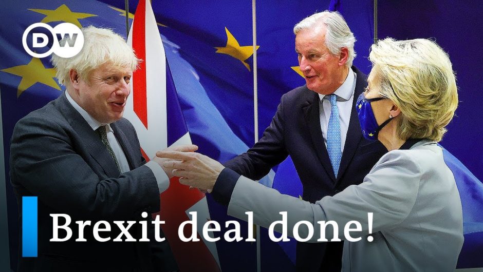 EU & UK strike last-minute Brexit trade deal | DW News