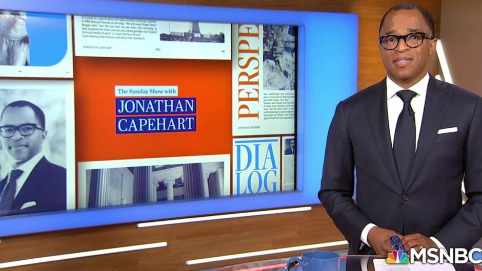 Jonathan Capehart Thanks His Family, NBC News For 'The Sunday Show' Launch | The Sunday Show | MSNBC