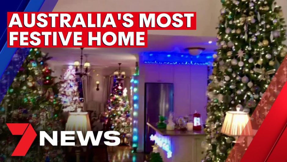 Australia’s most festive home | 7NEWS