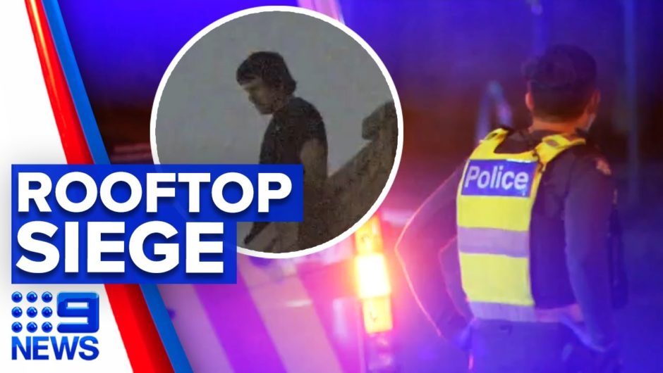 Pusey standoff with police over violent disturbance | 9 News Australia