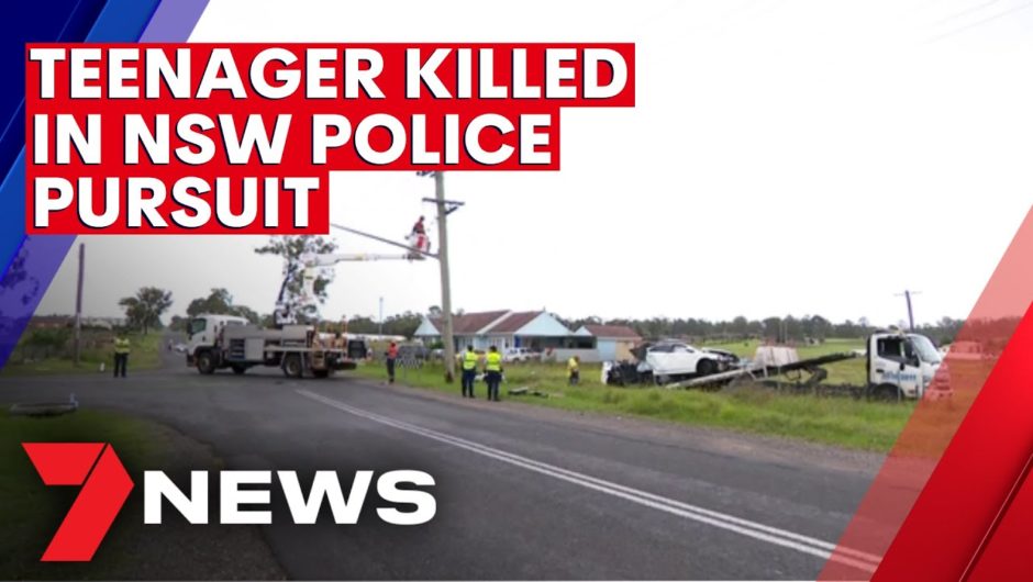 Teenager killed in NSW police pursuit | 7NEWS