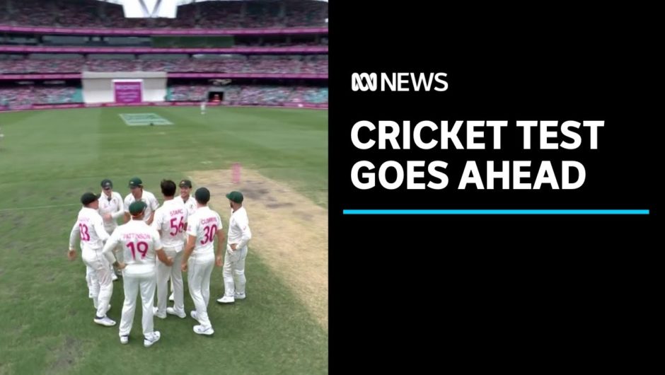Sydney holds onto third test at SCG despite new cluster | ABC News