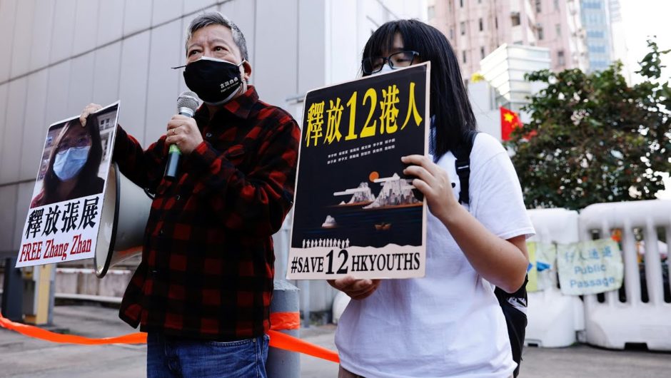 Hong Kong activists on trial for trying to flee