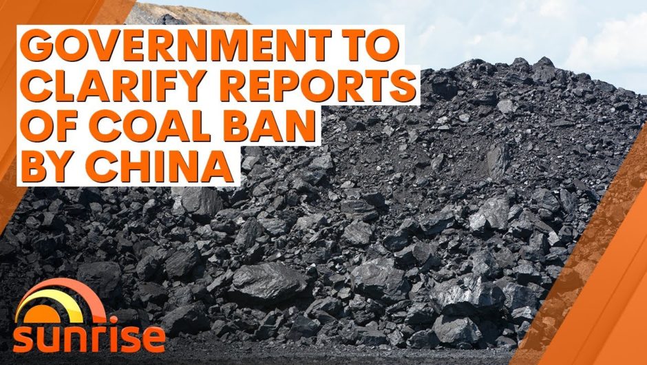 Government to clarify reports of China banning Australian coal | 7NEWS