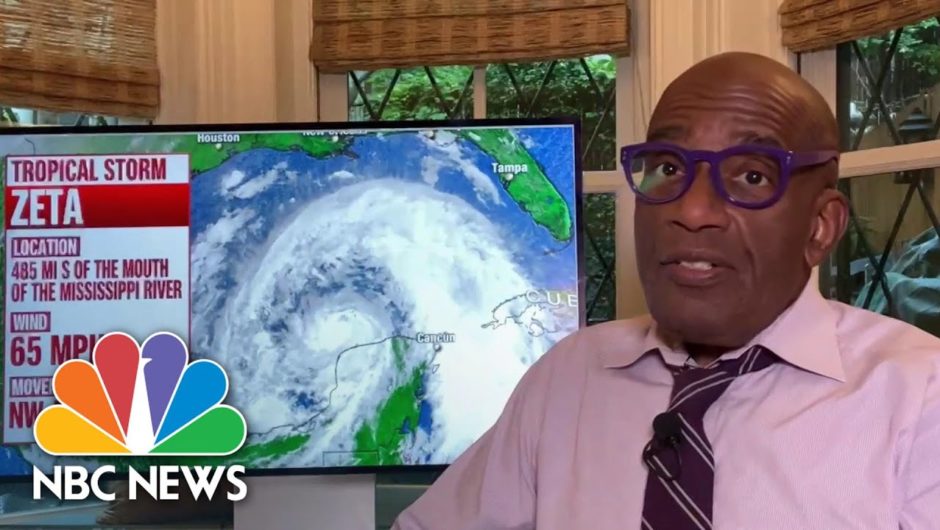 Tropical Storm Zeta May Strengthen To Hurricane Before Striking Gulf Coast | NBC News NOW