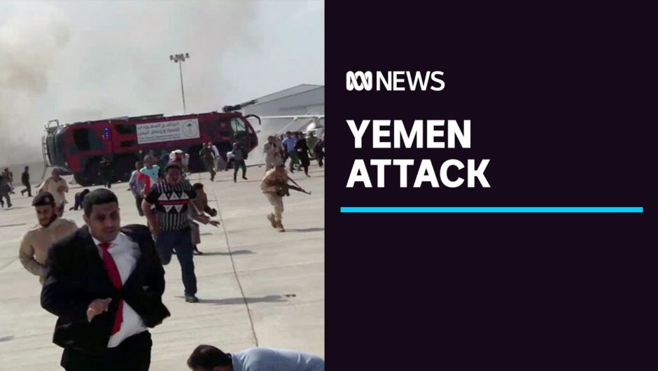 Blast and gunfire at Aden airport in Yemen sees 16 killed | ABC News