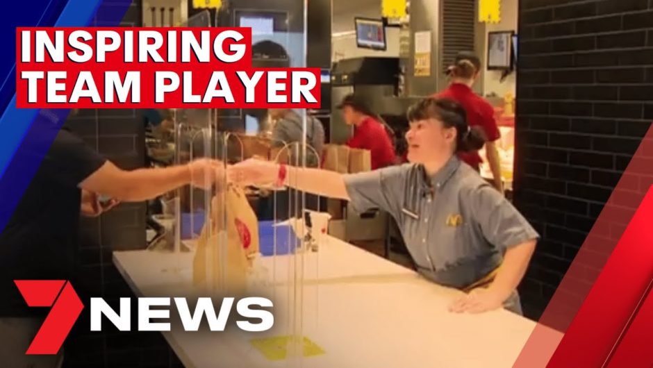 Brave Sydney worker who refuses to let her disability hold her back | 7NEWS