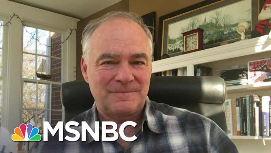 Sen. Kaine Calls For Senate Action On Stimulus Check Increase | Katy Tur | MSNBC