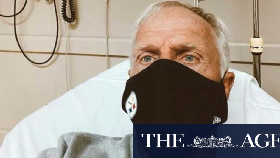 Greg Norman back in hospital after positive COVID-19 test