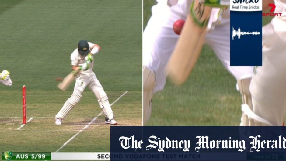 Controversy over Tim Paine dismissal as India seize control