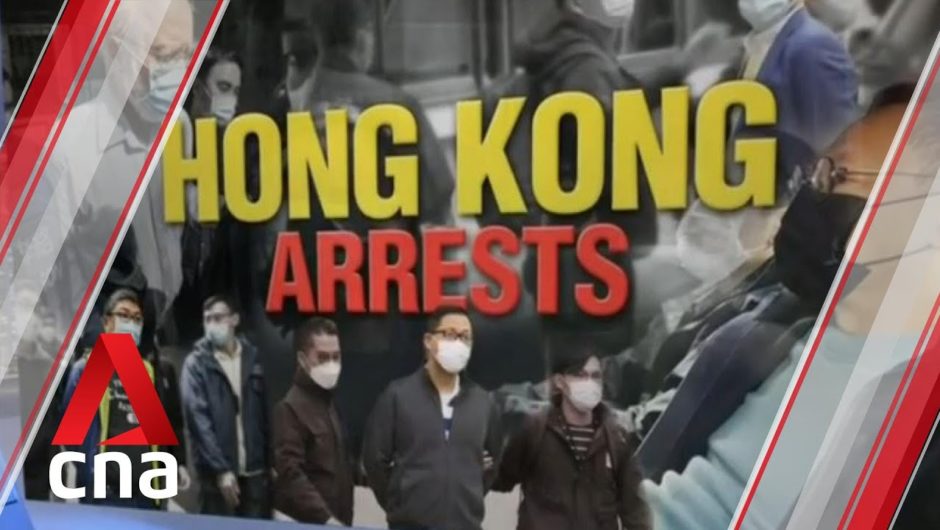 Hong Kong police arrest more than 50 people under national security law