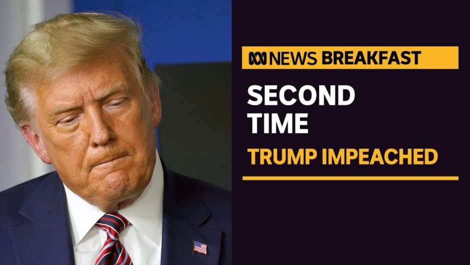 US President Donald Trump is impeached for a second time | News Breakfast