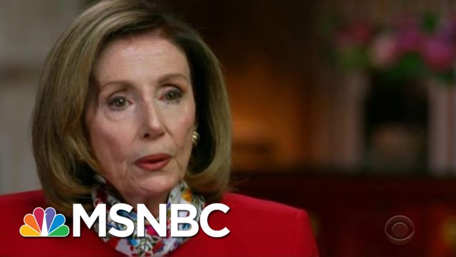 Speaker Pelosi Says 'Nothing Is Off The Table' In New Interview | Morning Joe | MSNBC
