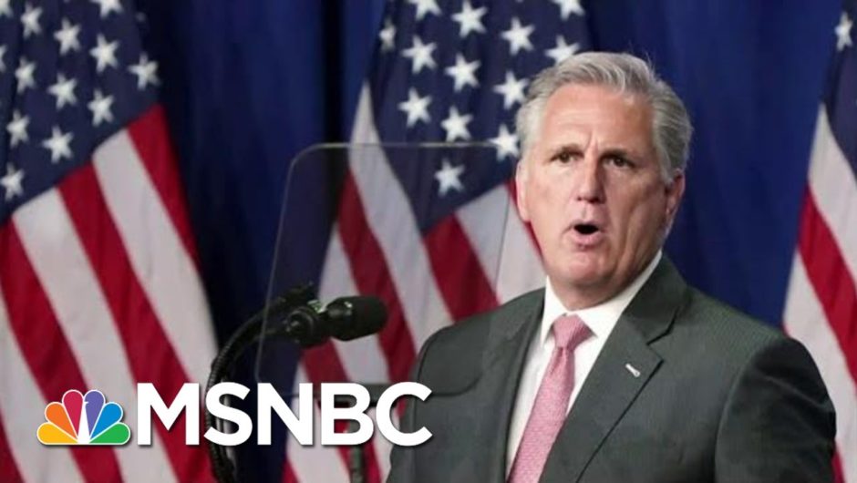 Rep. McCarthy Attempts To Walk A Line Inside House GOP | Morning Joe | MSNBC