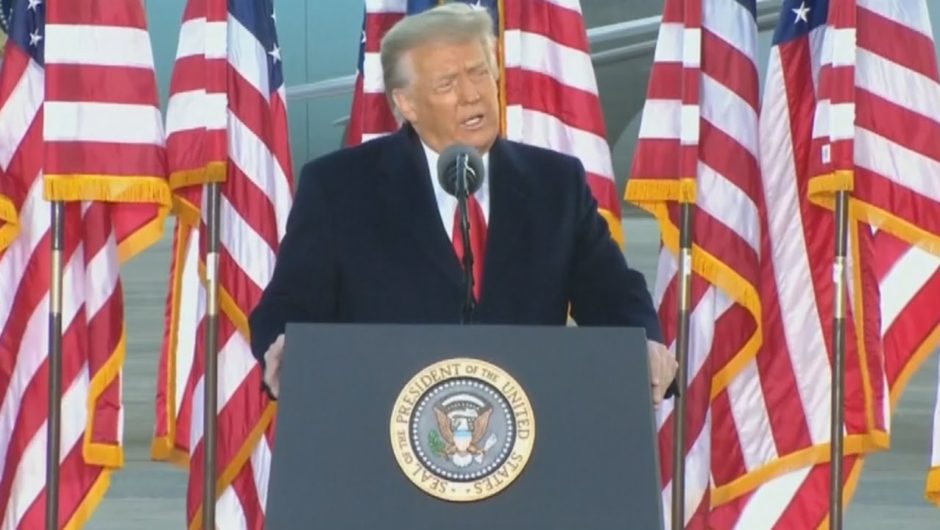 Trump delivers his final address as president