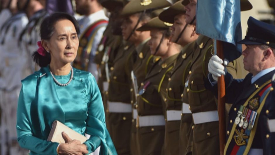 Myanmar police charge ousted leader Aung San Suu Kyi after coup