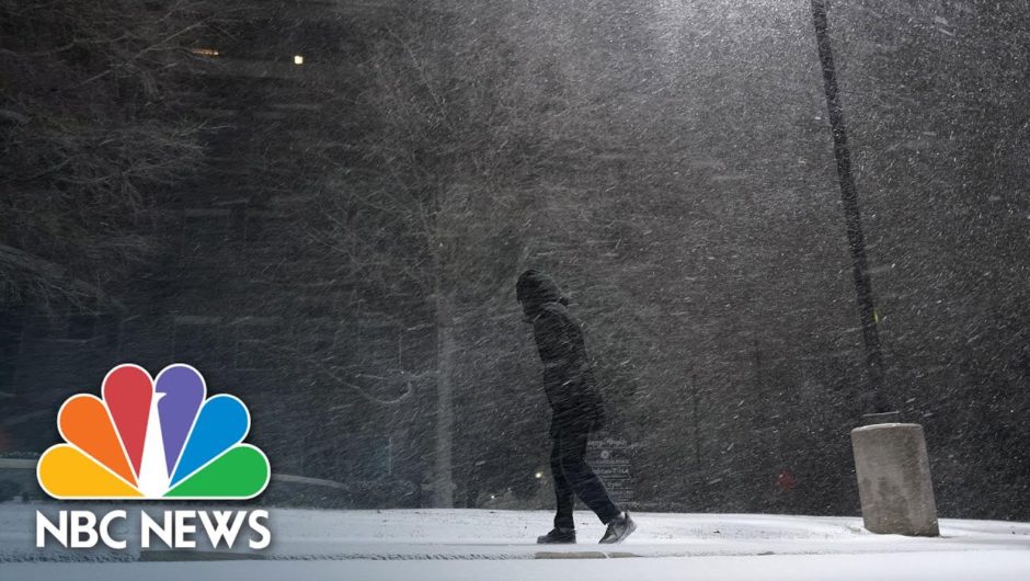 Major Winter Storm Pummels Parts Of Texas And Beyond | NBC News NOW