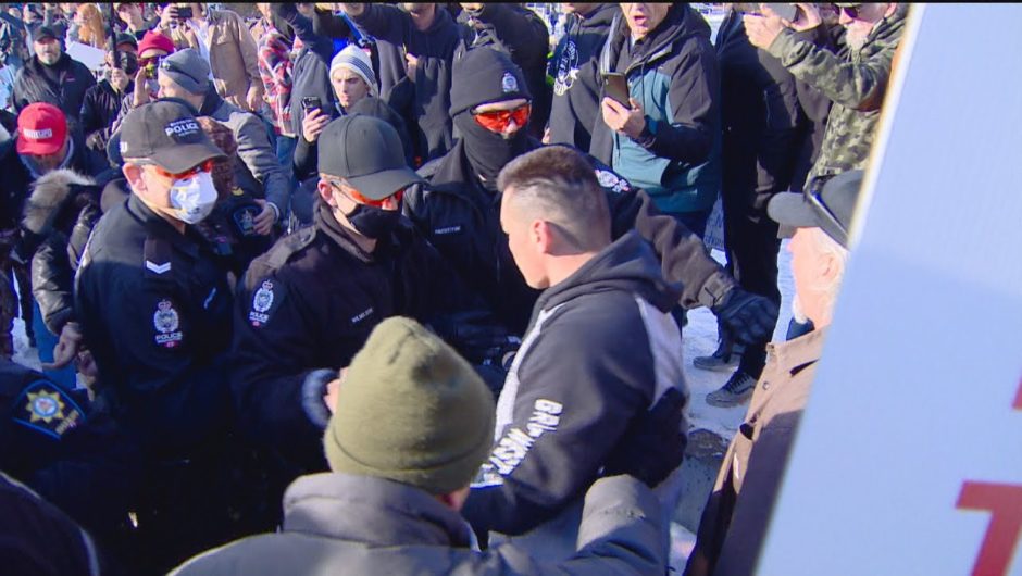 Edmonton anti-lockdown rally condemned for racist symbols