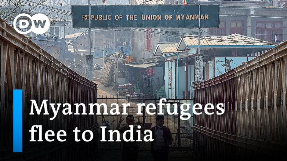 India has ramped up border security to stop refugees from Myanmar | DW News