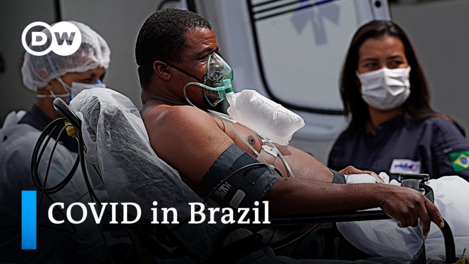 Brazil's intensive care units fill up with young COVID patients | DW News