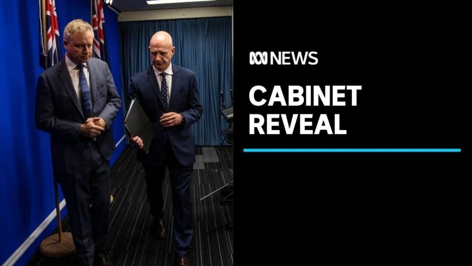 Peter Gutwein announces new Cabinet, handing his deputy a 'poison chalice' | ABC News