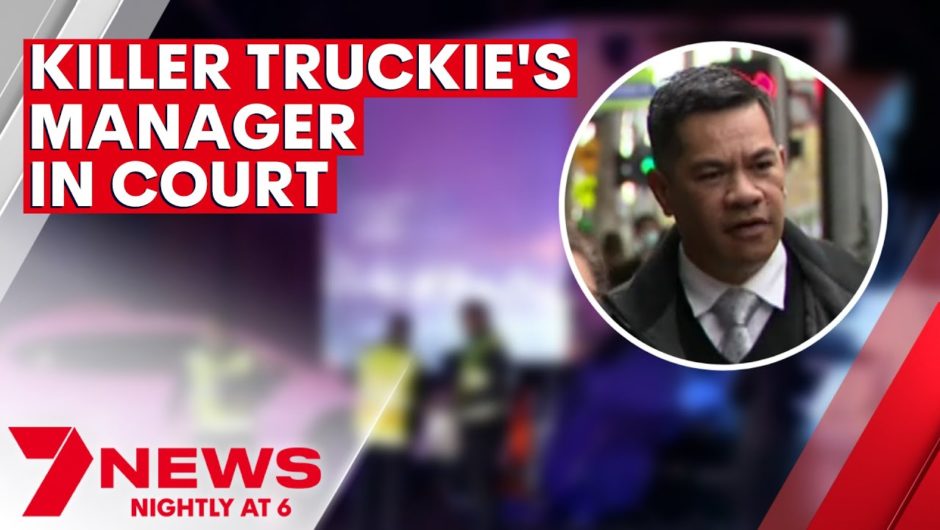 Killer truck driver's boss facing 82 charges over fatal Eastern Freeway crash | 7NEWS