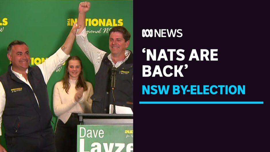 Barilaro declares 'Nats are back' as party on track for historic NSW by-election win | ABC News