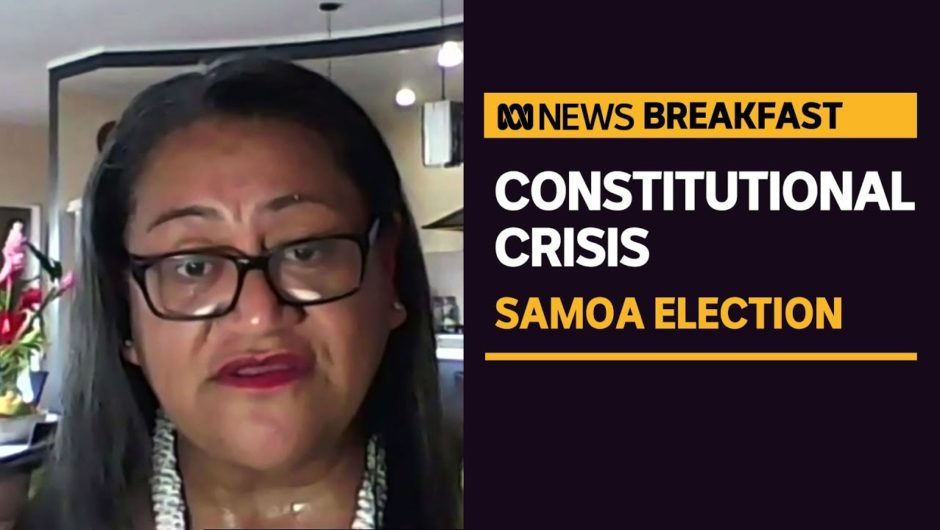 Samoa faces crisis after new PM sworn in outside Parliament in a tent | News Breakfast