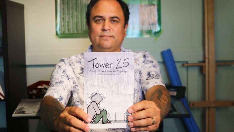 Graphic novel-style memoir illustrates B.C. man's battle with homelessness and addiction