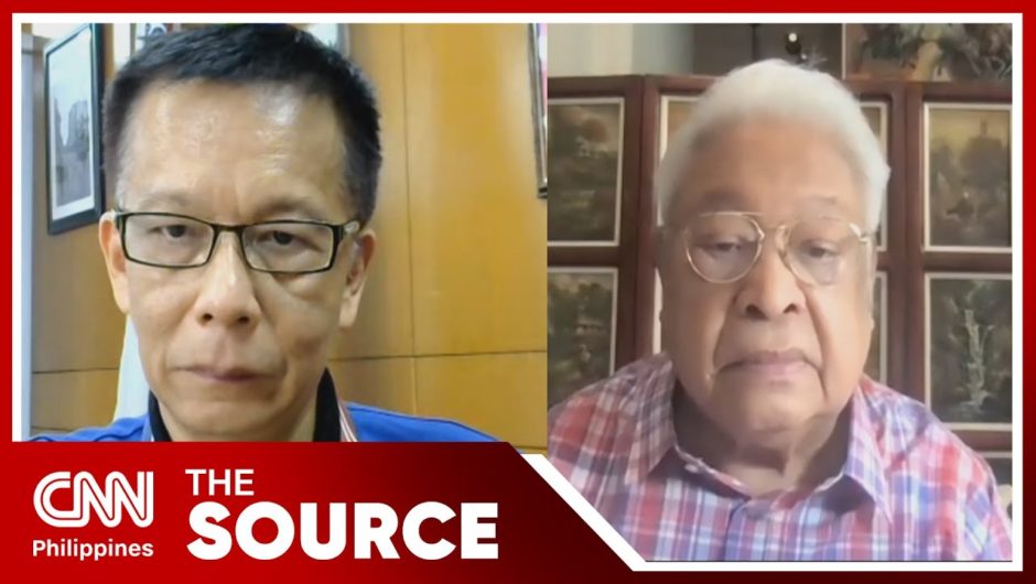 OWWA Administrator Hans Cacdac and Albay Rep. Edcel Lagman | The Source